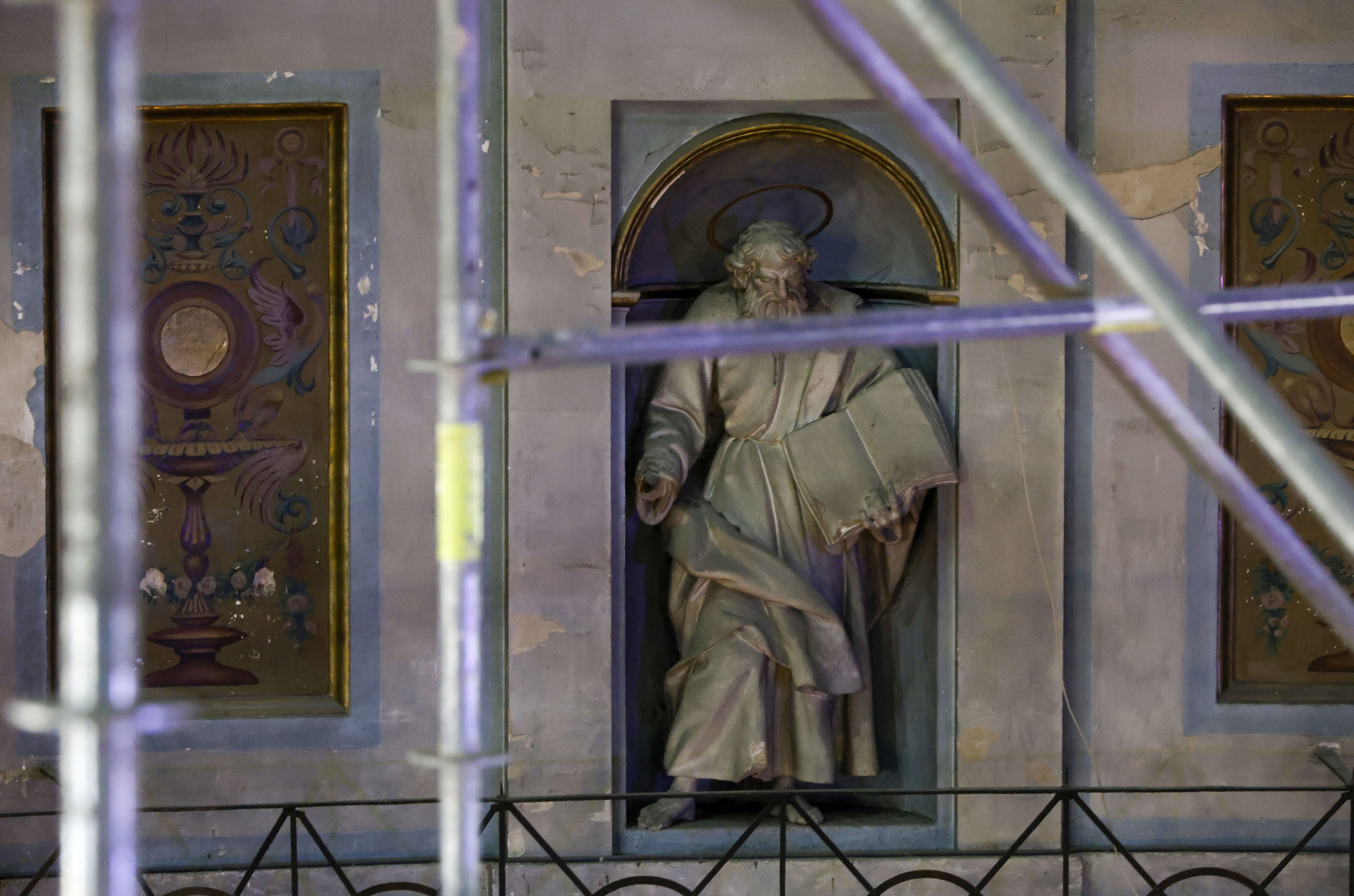 Restauración de la cúpula de la iglesia de Escuelas Pías Carniceros de Valencia