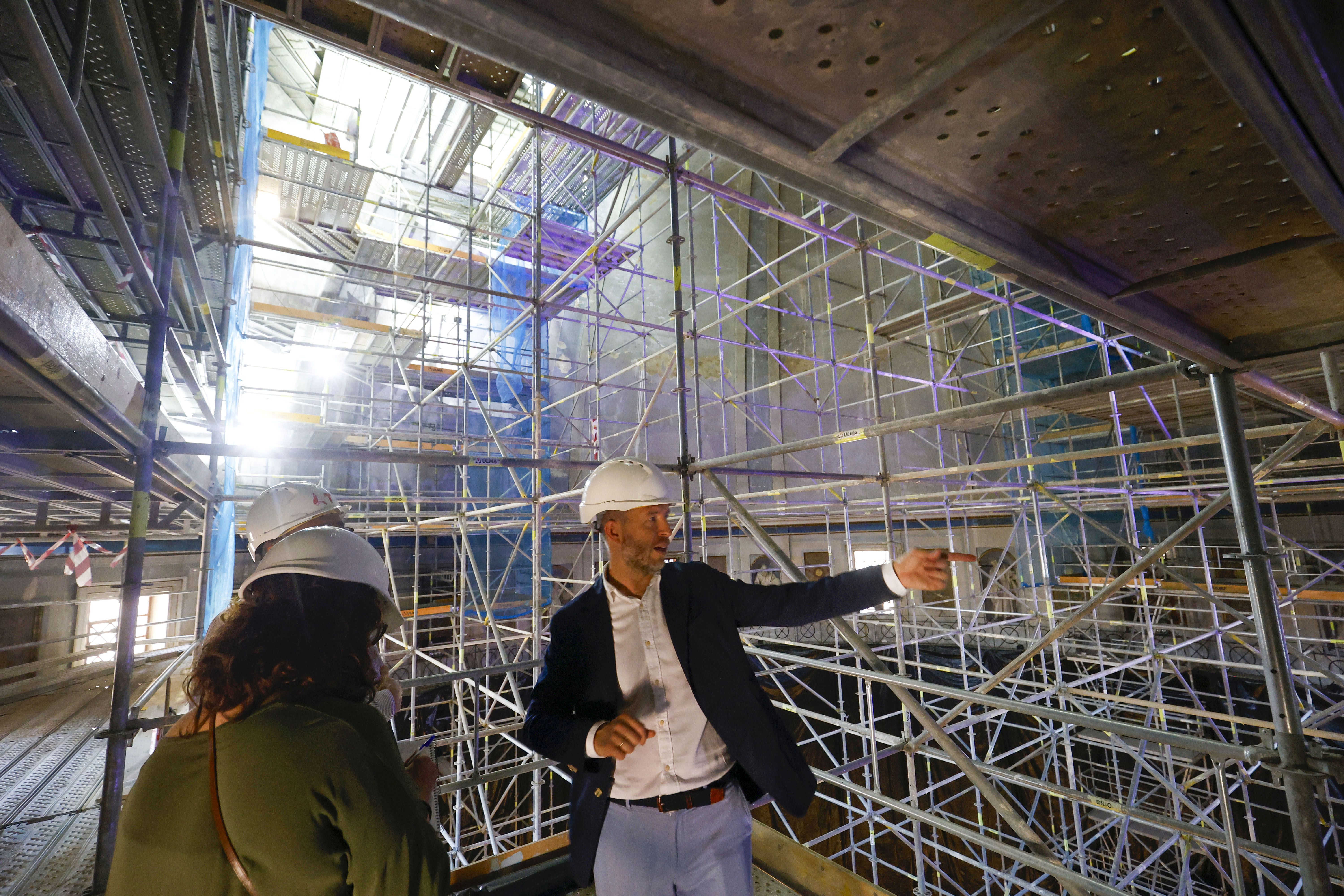 Restauración de la cúpula de la iglesia de Escuelas Pías Carniceros de Valencia