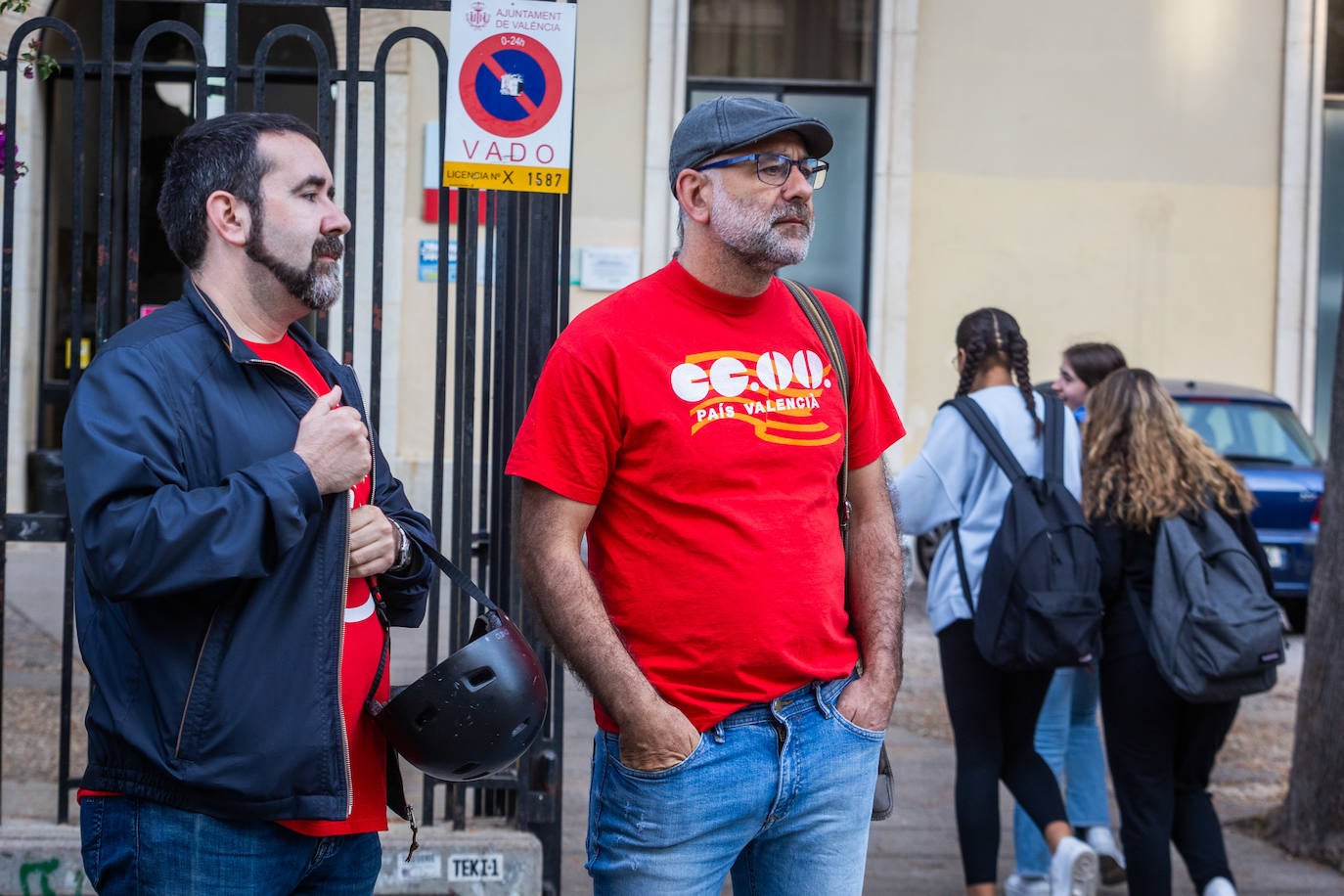 Fotos de la huelga educativa en la Comunitat