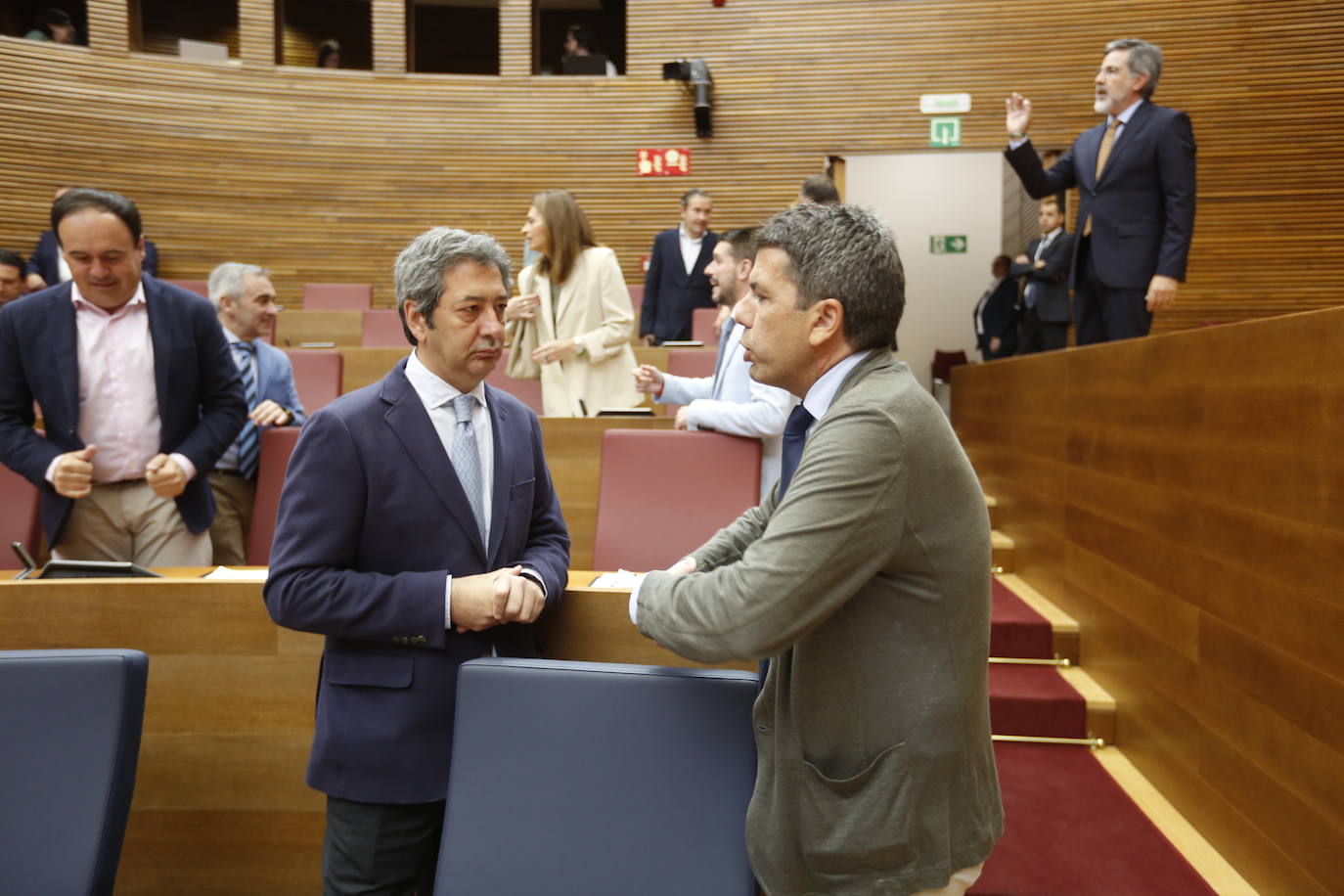 Así ha sido la sesión de control de Mazón en Les Corts