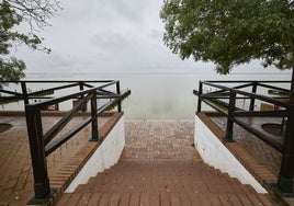 Vista del lago de la Albufera.