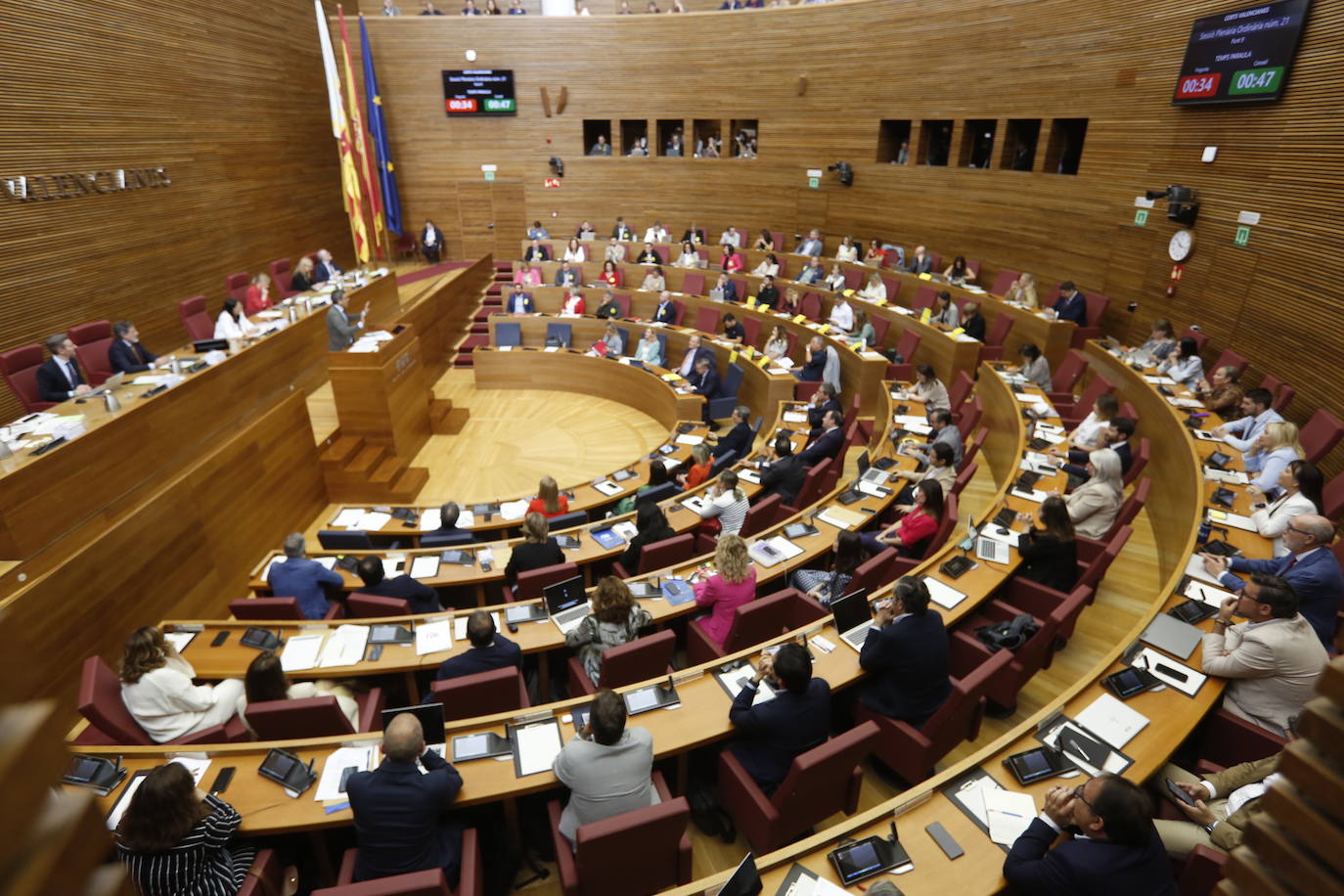 Así ha sido la sesión de control de Mazón en Les Corts