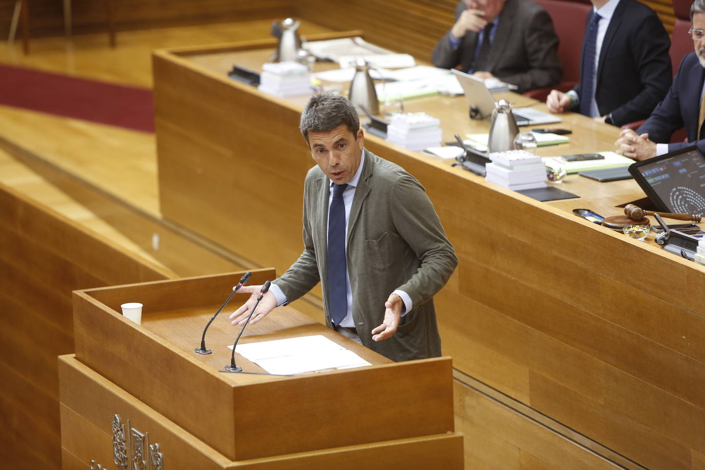 Así ha sido la sesión de control de Mazón en Les Corts