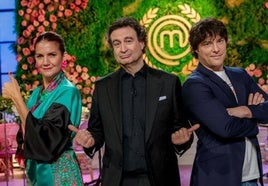 Samantha Vallejo-Nágera, Pepe Rodríguez y Jordi Cruz, jueces de 'MasterChef 12'.