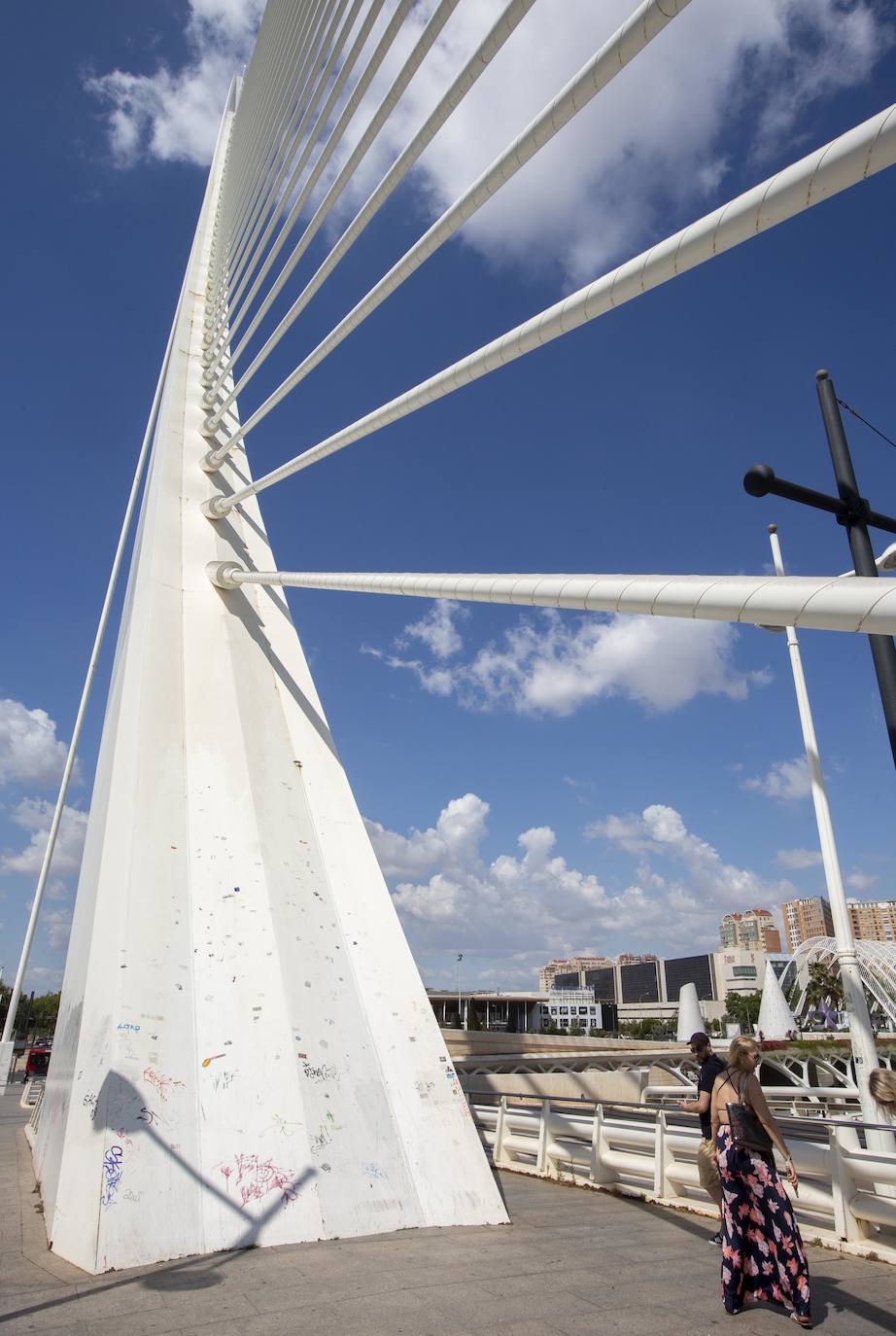 Así está el puente de l&#039;Assut de l&#039;Or de Valencia