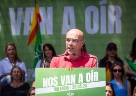 Jorge Buxadé, candidato por Vox a las elecciones europeas este 9-J