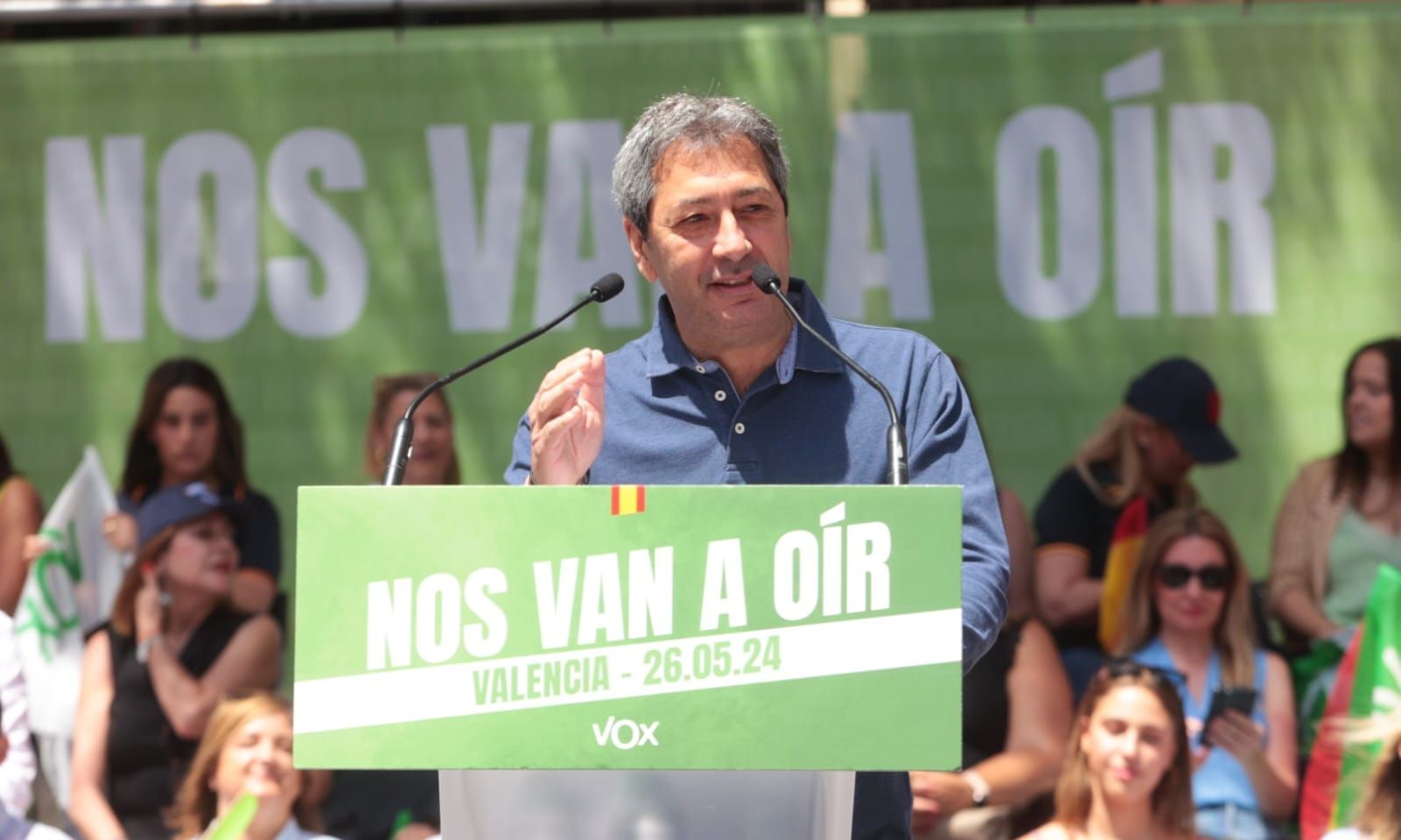 Mitin de Vox en Valencia