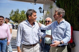 Mazón junto a Soler en Gandia.