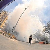 Programa de las Hogueras de Alicante del 1 de junio: mascletà, desfile, pregón y castillo de fuegos artificiales