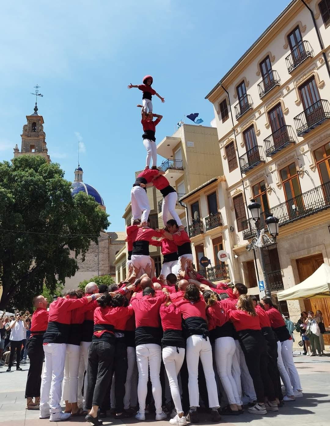 Figura de la muixeranga de Sueca.