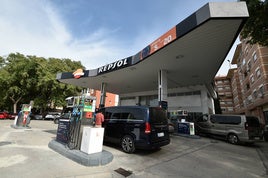 Gasolinera de Repsol.