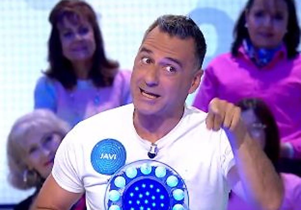 Javi Martín en 'Pasapalabra'.