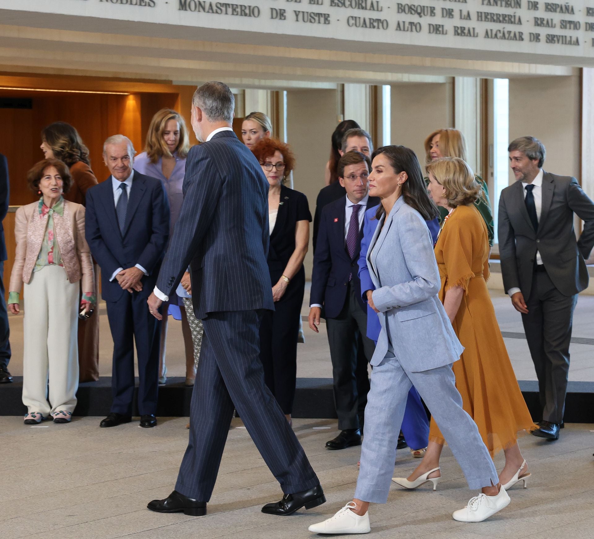 La Reina Letizia y Marta Ortega coinciden en Madrid