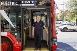 Antonio Rodríguez, el conductor valenciano de la EMT que ha asistido al parto a una pasajera