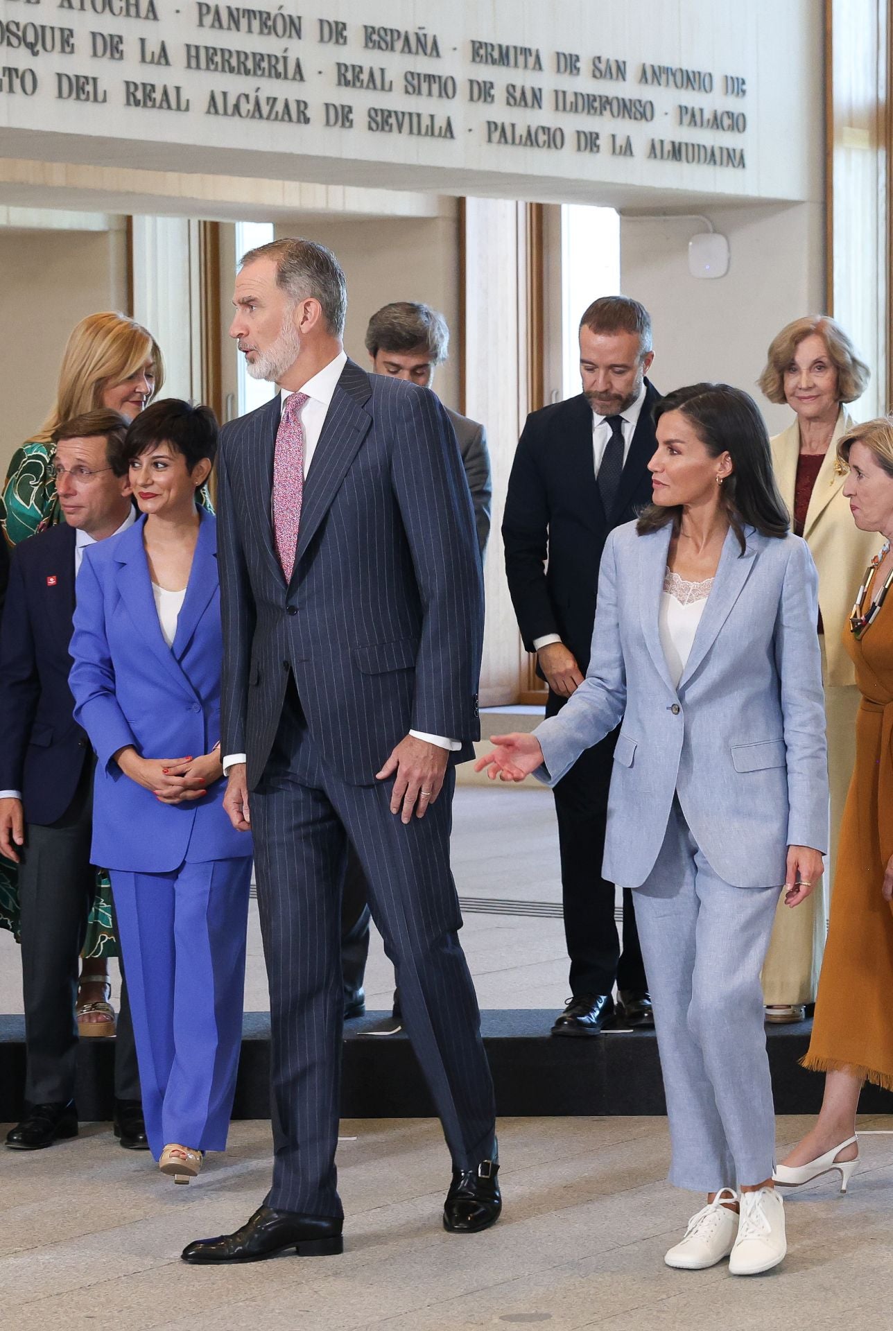 La Reina Letizia y Marta Ortega coinciden en Madrid