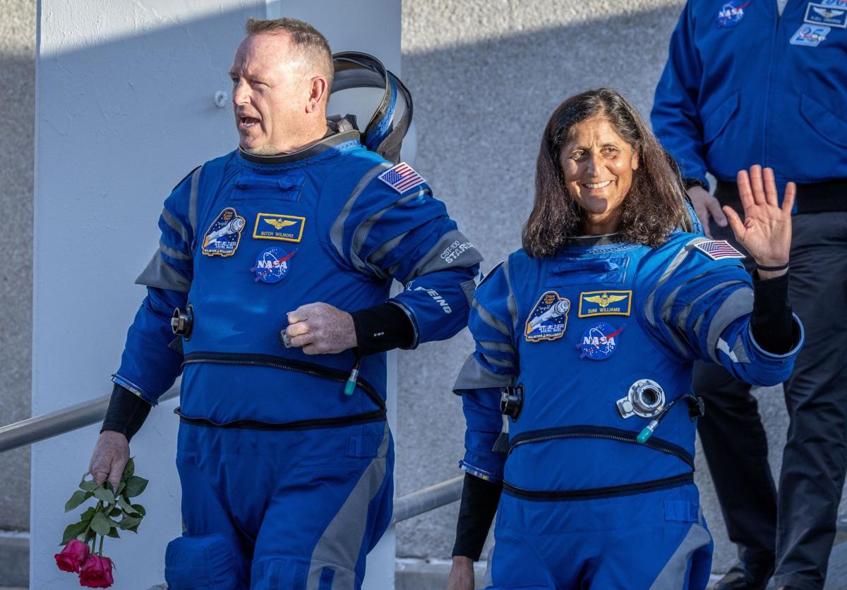  Butch Wilmore y Suni Williams, astronautas de la NASA