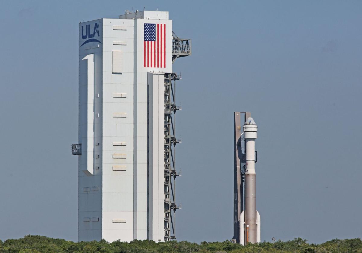 Cohete tripulado CST-100 Starliner de la NASA y Boeing, en Cabo Cañaveral