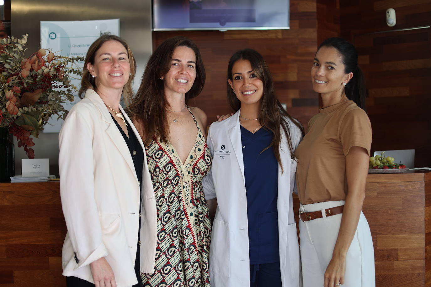 Belén Lloira, Ana García-Rivera, Mercedes Navarro Viana y Carla Zorita.