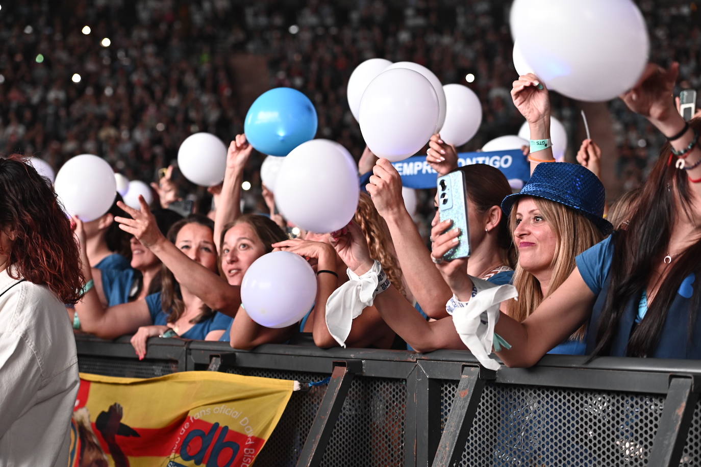 Valencia vibra al ritmo de Bisbal en una noche mágica