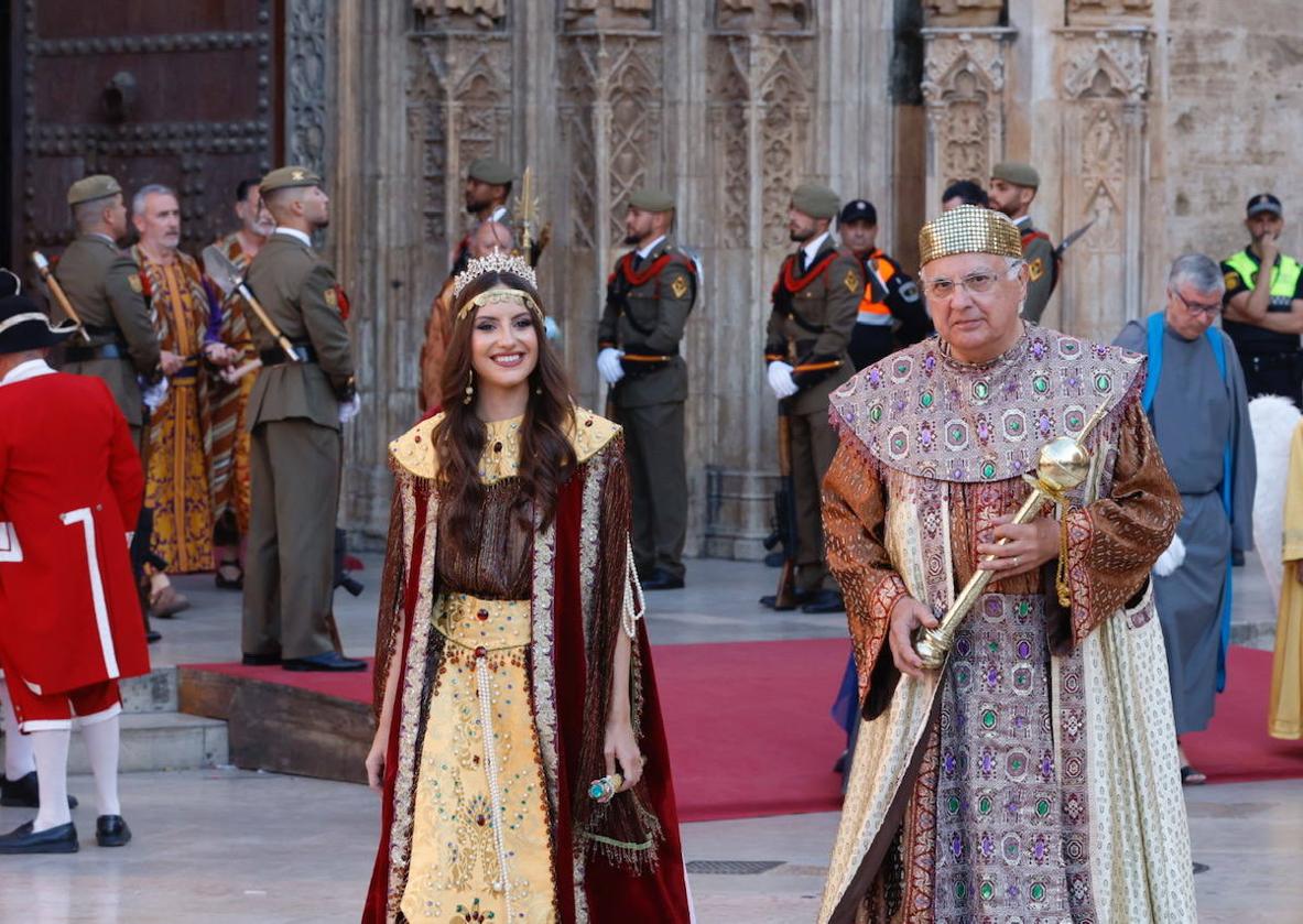 Las mejores imágenes de la solemne procesión del Corpus Christi de Valencia