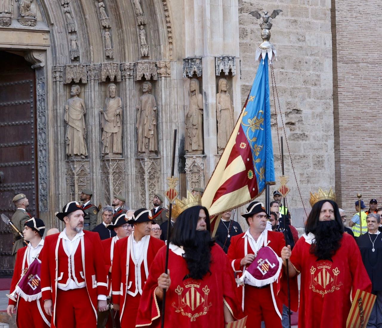 Las mejores imágenes de la solemne procesión del Corpus Christi de Valencia