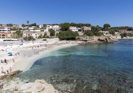 La cala de la Fustera de Benissa.