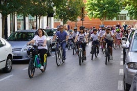 La bicicletada recorrerá gran parte de la ciudad este lunes.