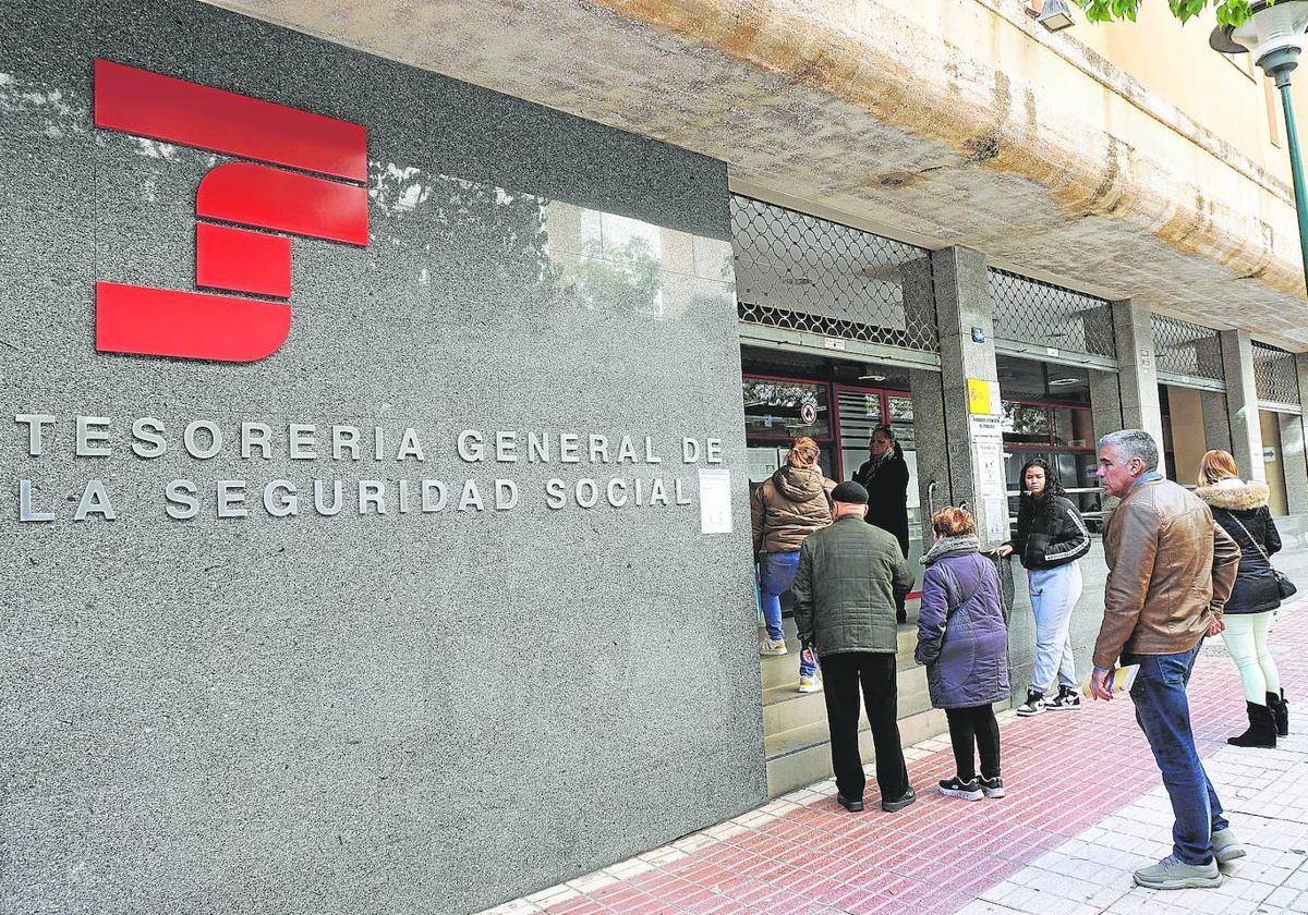 Oficina de la Tesorería General de la Seguridad Social.