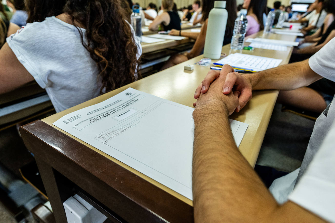 Fotos de las Pruebas de Acceso a la Universidad en la Comunitat Valenciana 2024