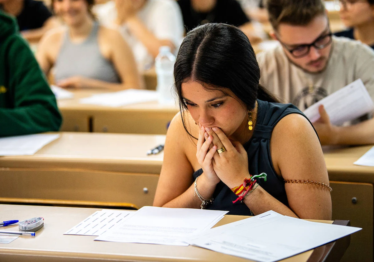 «Entras al examen asustado, pero enseguida se te van los nervios»