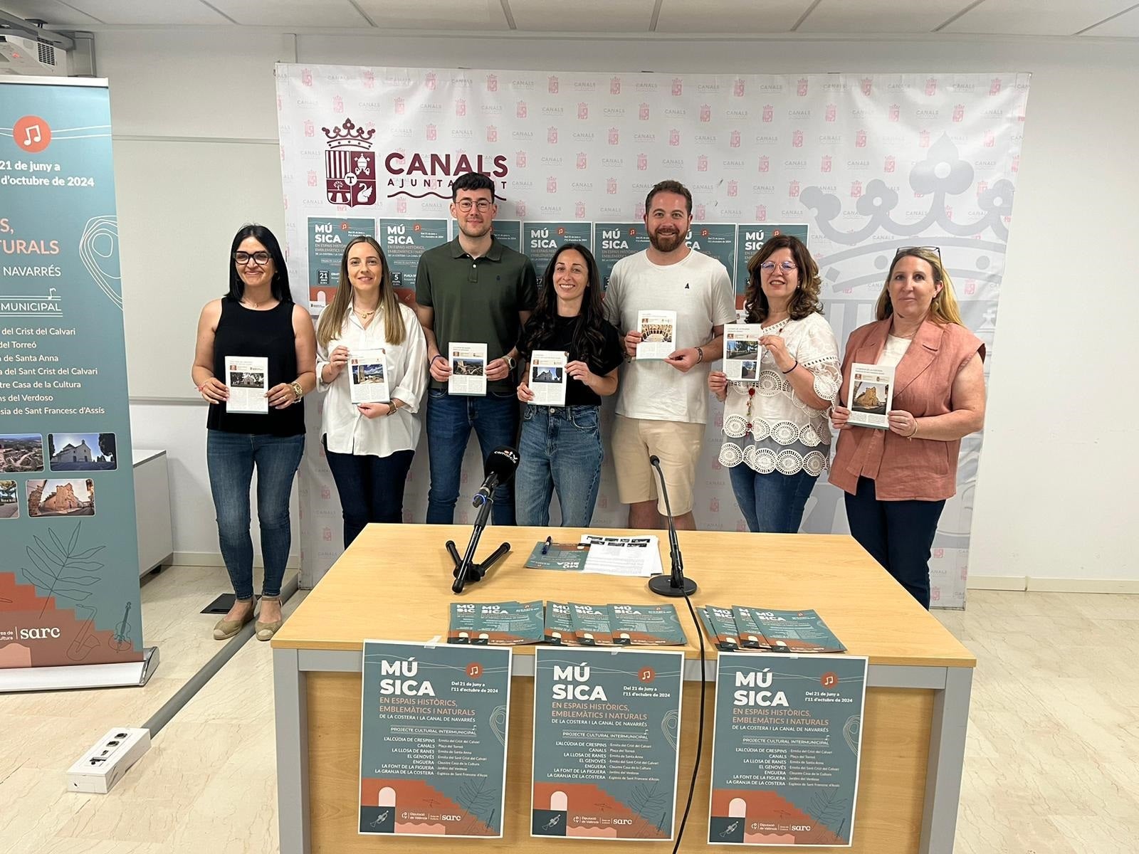 Presentación del Proyecto en la Casa de la Cultura de Canals.