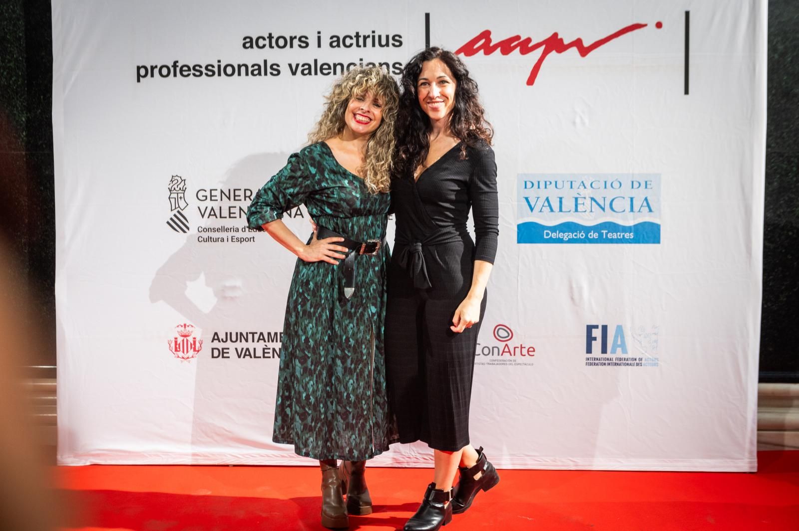 La alfombra roja de los premios de los actores valencianos