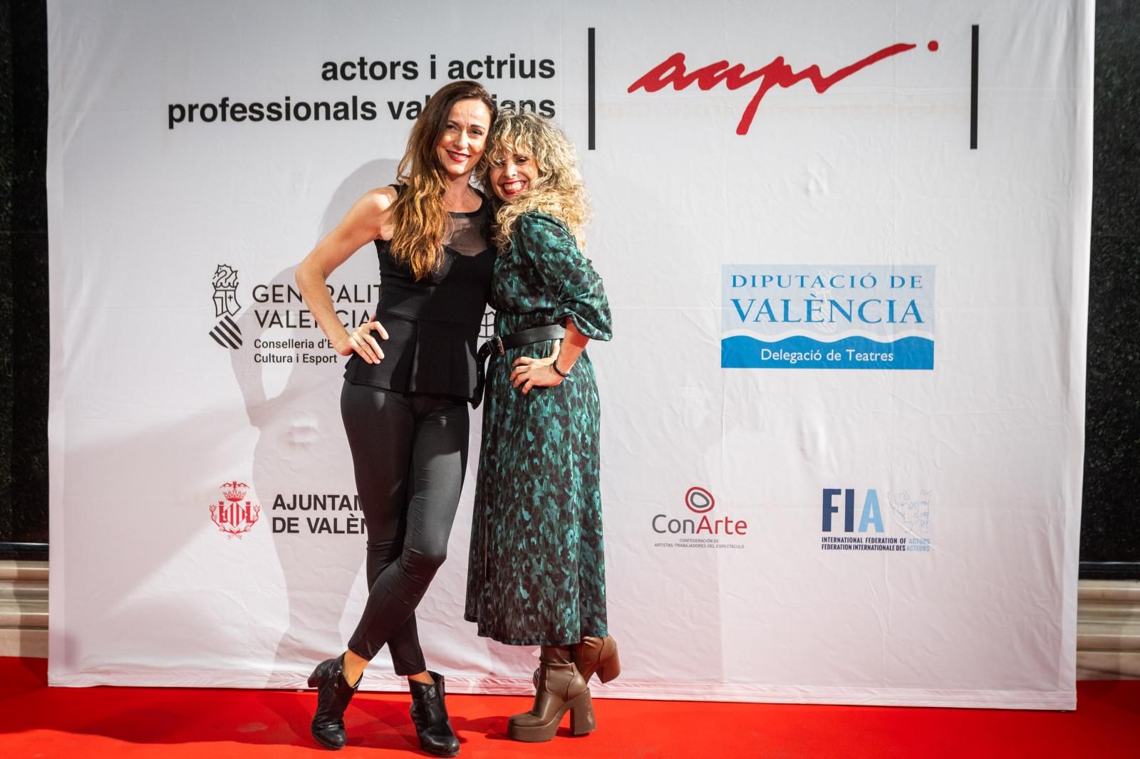 La alfombra roja de los premios de los actores valencianos