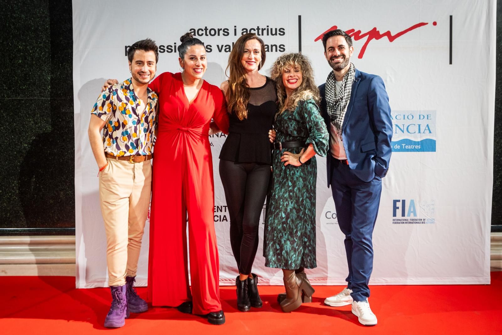 La alfombra roja de los premios de los actores valencianos