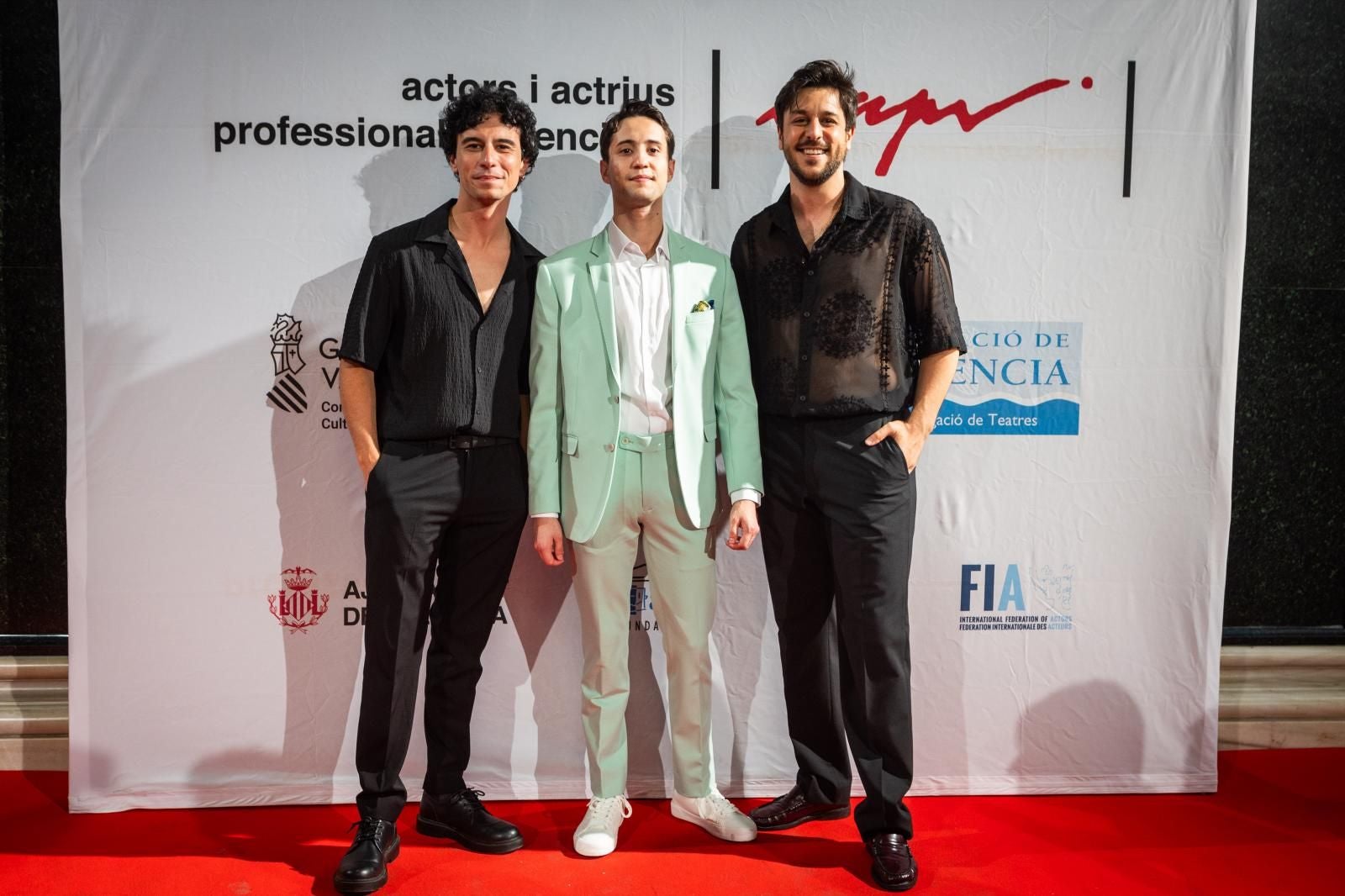 La alfombra roja de los premios de los actores valencianos