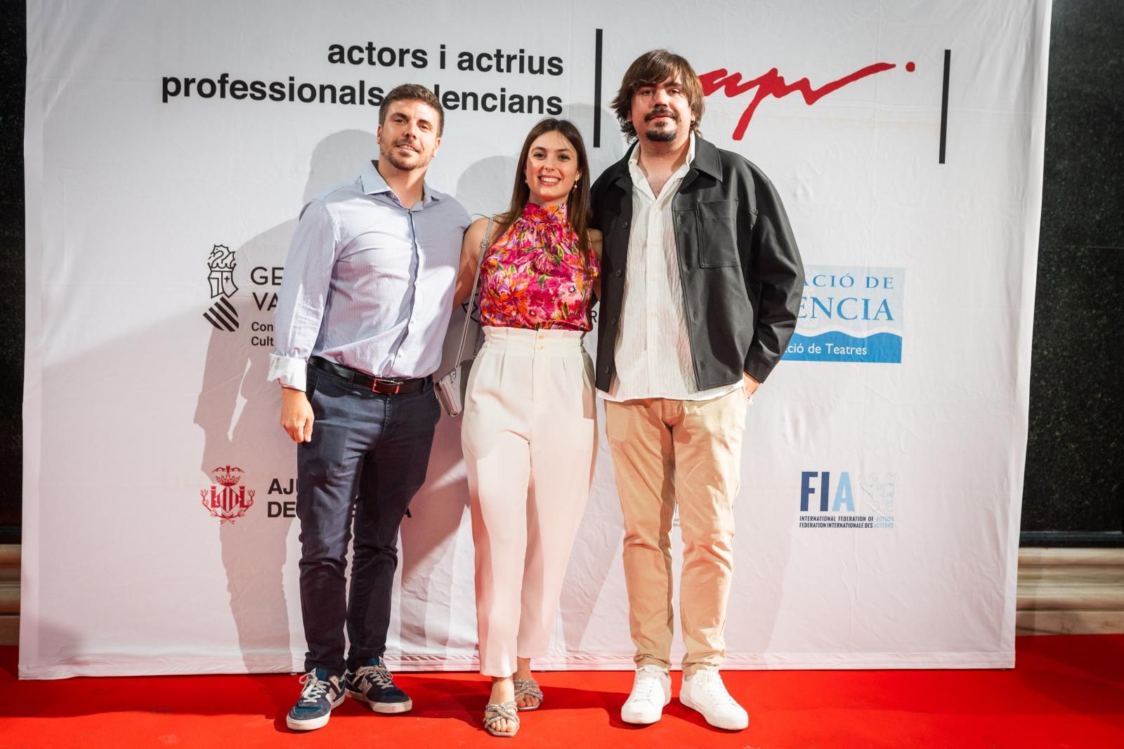 La alfombra roja de los premios de los actores valencianos