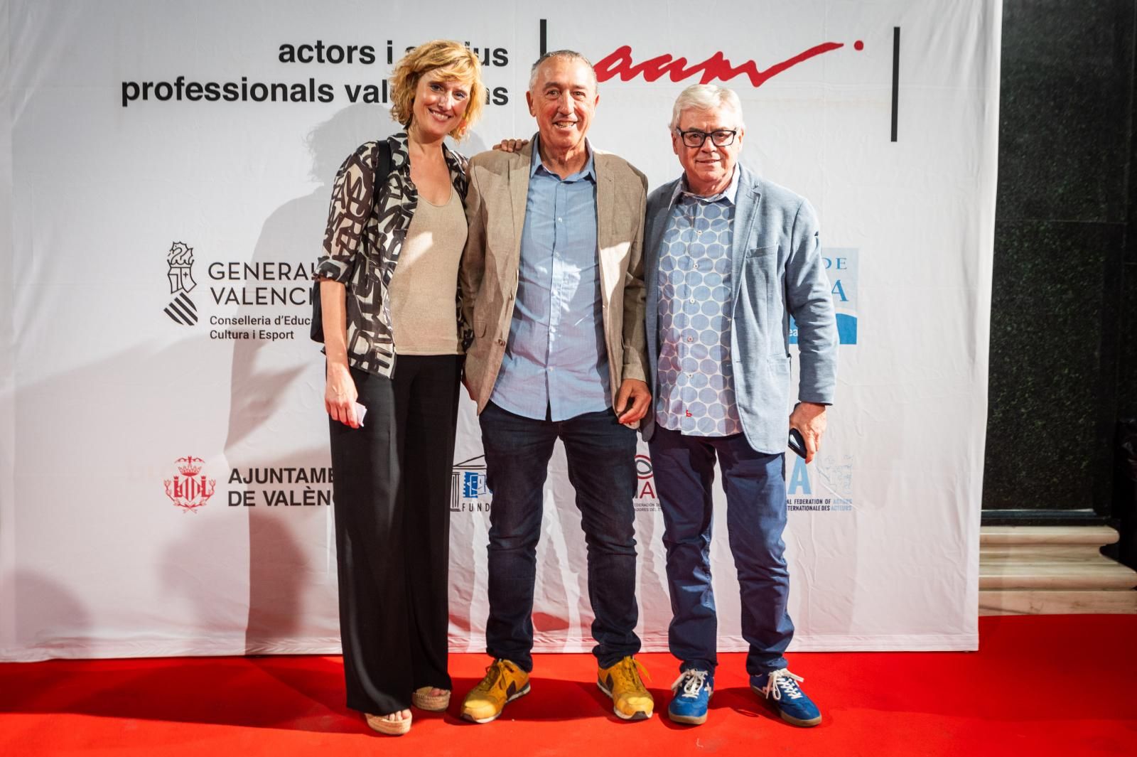 La alfombra roja de los premios de los actores valencianos