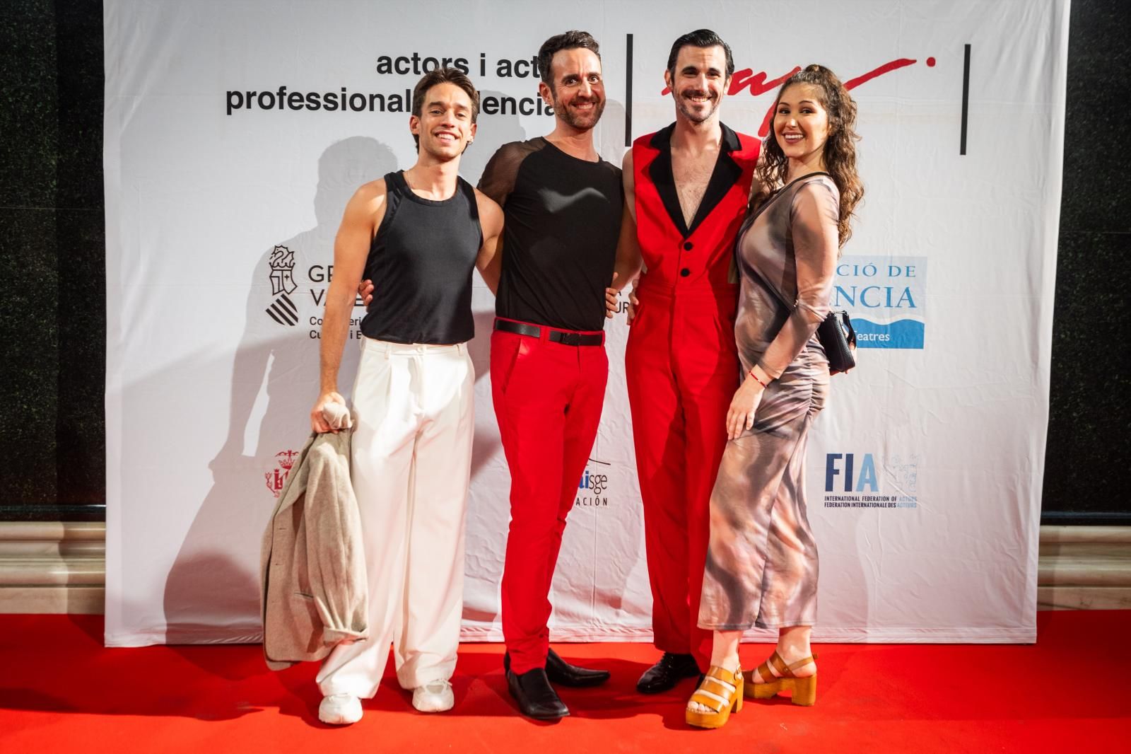 La alfombra roja de los premios de los actores valencianos