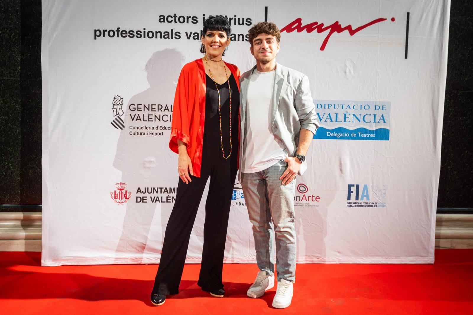 La alfombra roja de los premios de los actores valencianos