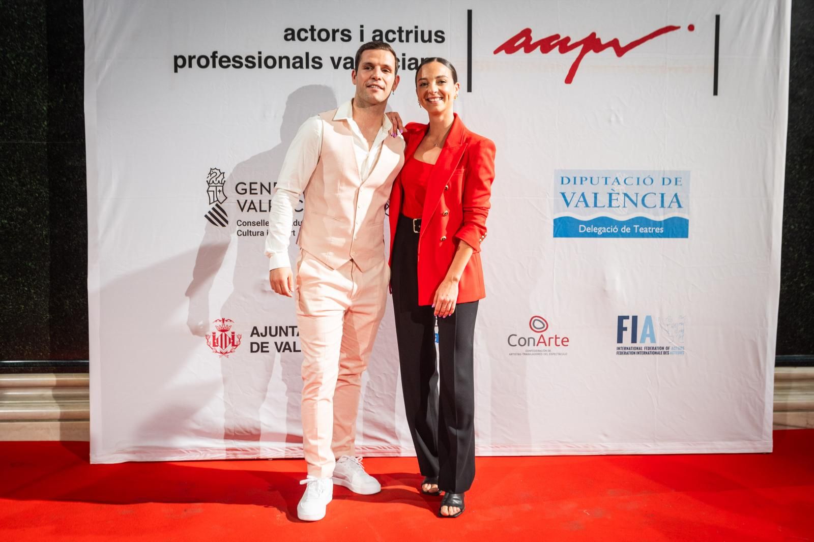 La alfombra roja de los premios de los actores valencianos