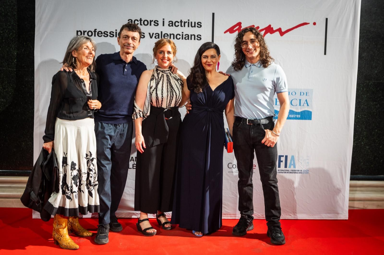 La alfombra roja de los premios de los actores valencianos