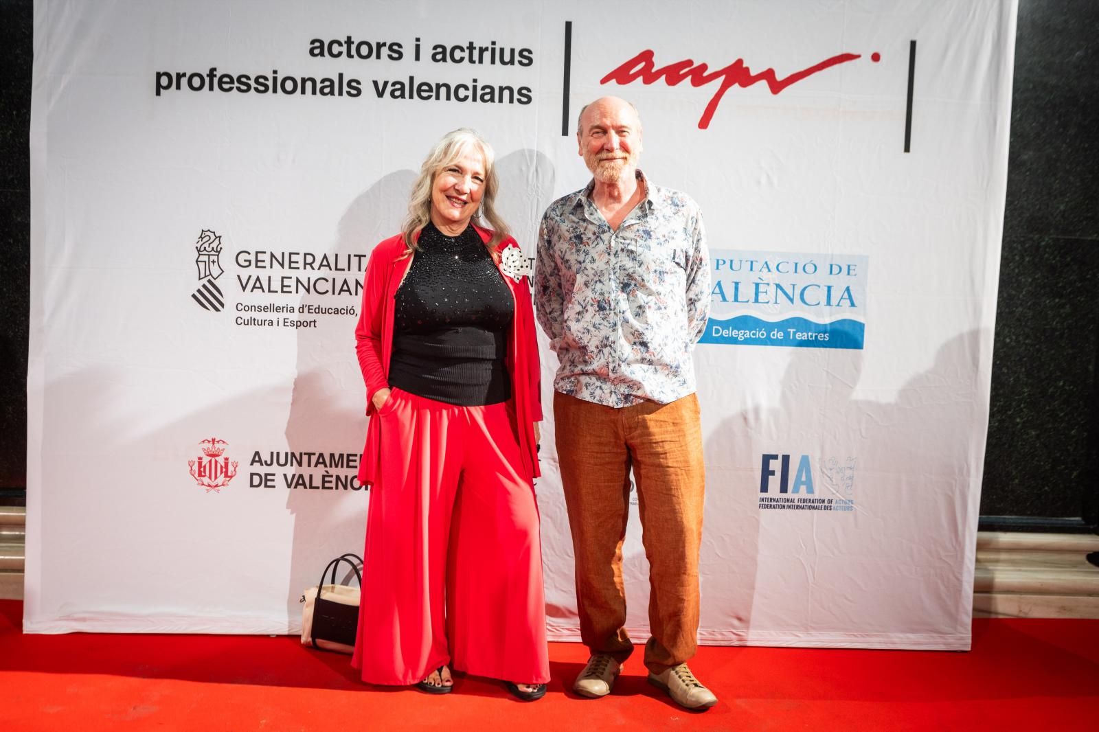 La alfombra roja de los premios de los actores valencianos