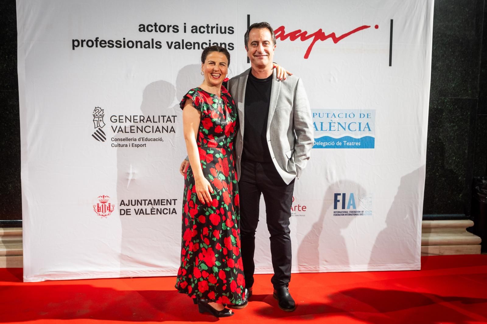 La alfombra roja de los premios de los actores valencianos