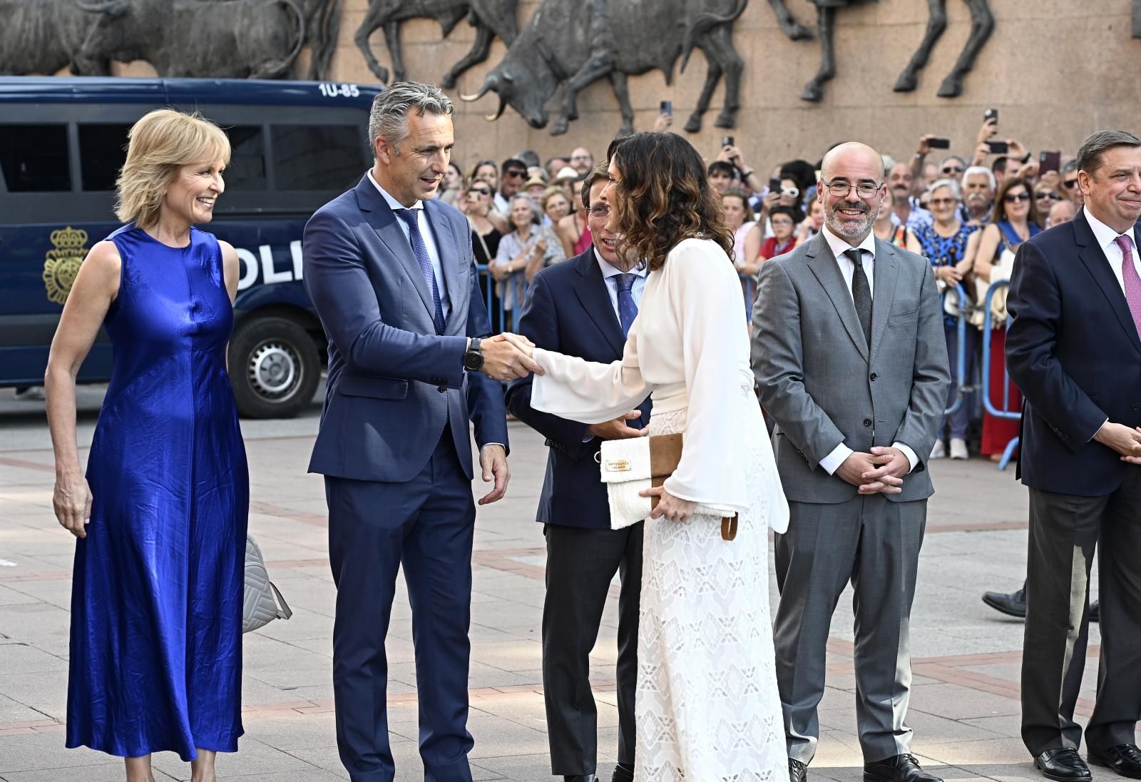 Famosos en la Plaza de Toros de Las Ventas