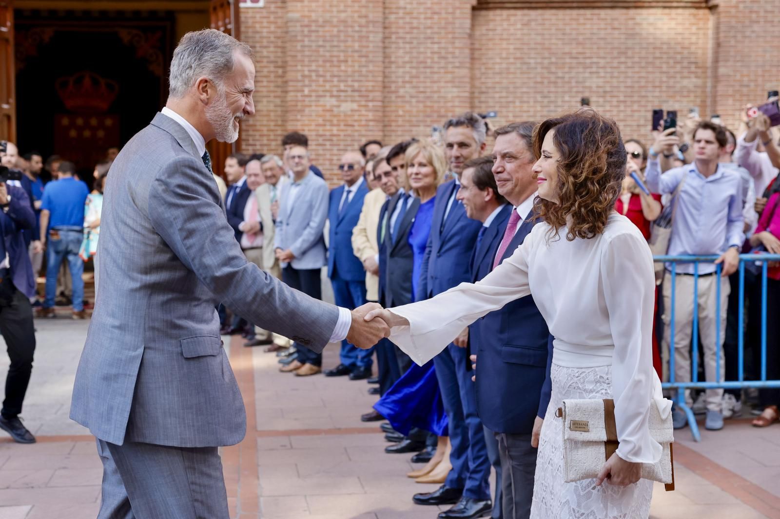 Famosos en la Plaza de Toros de Las Ventas