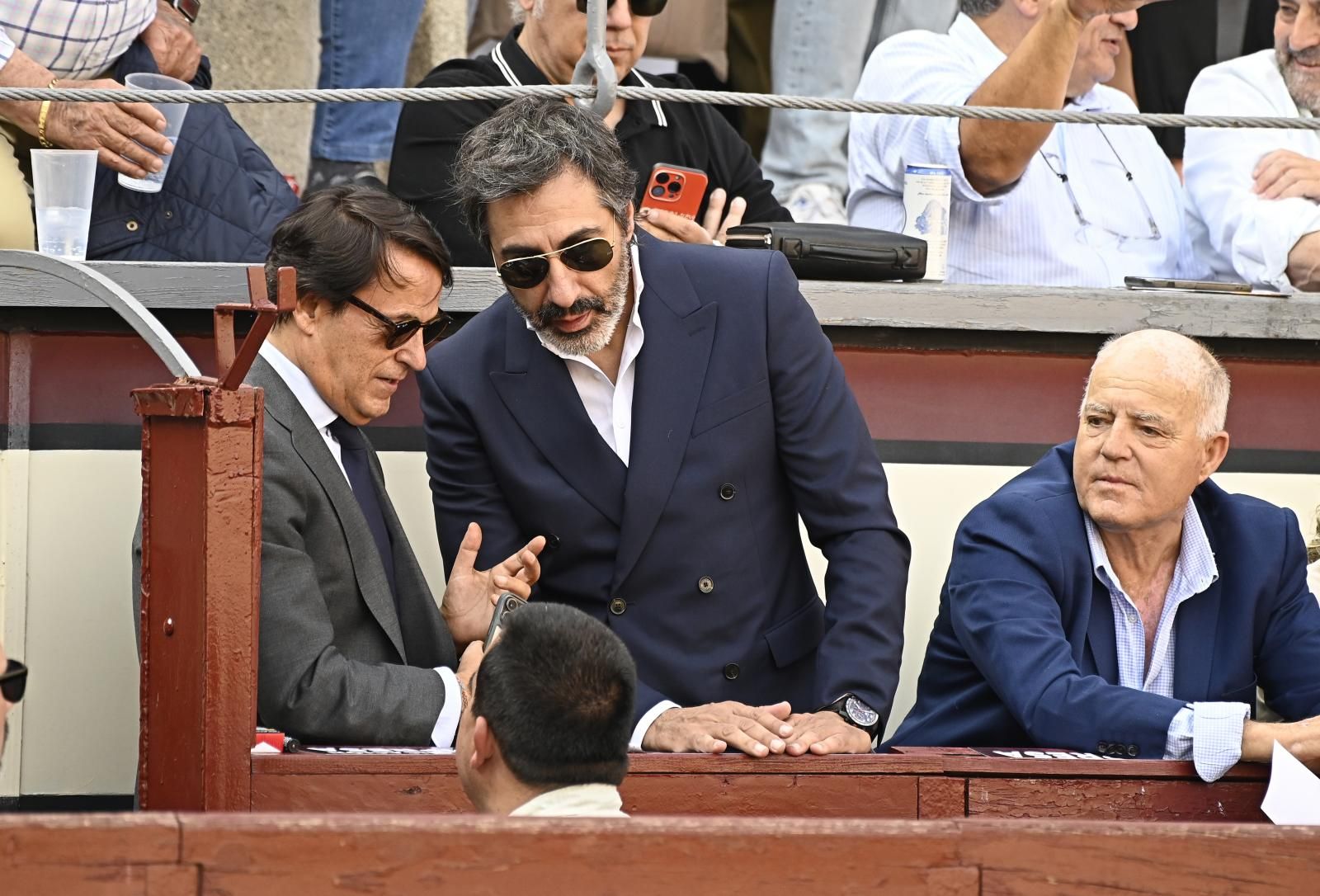 Famosos en la Plaza de Toros de Las Ventas