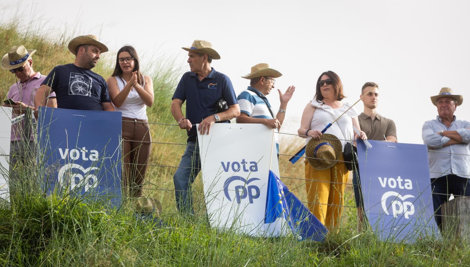 Feijóo en Valencia: mitin final de las Elecciones Europeas 2024