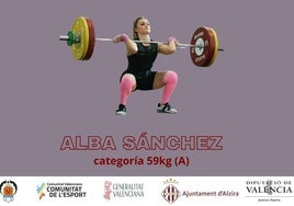 Alba Sánchez, clasificada.