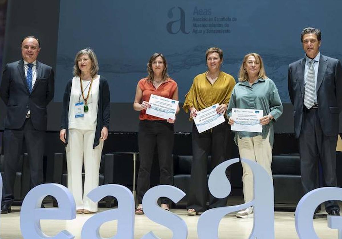 Las galardonadas de la VI edición de los premios de periodismo AEAS.