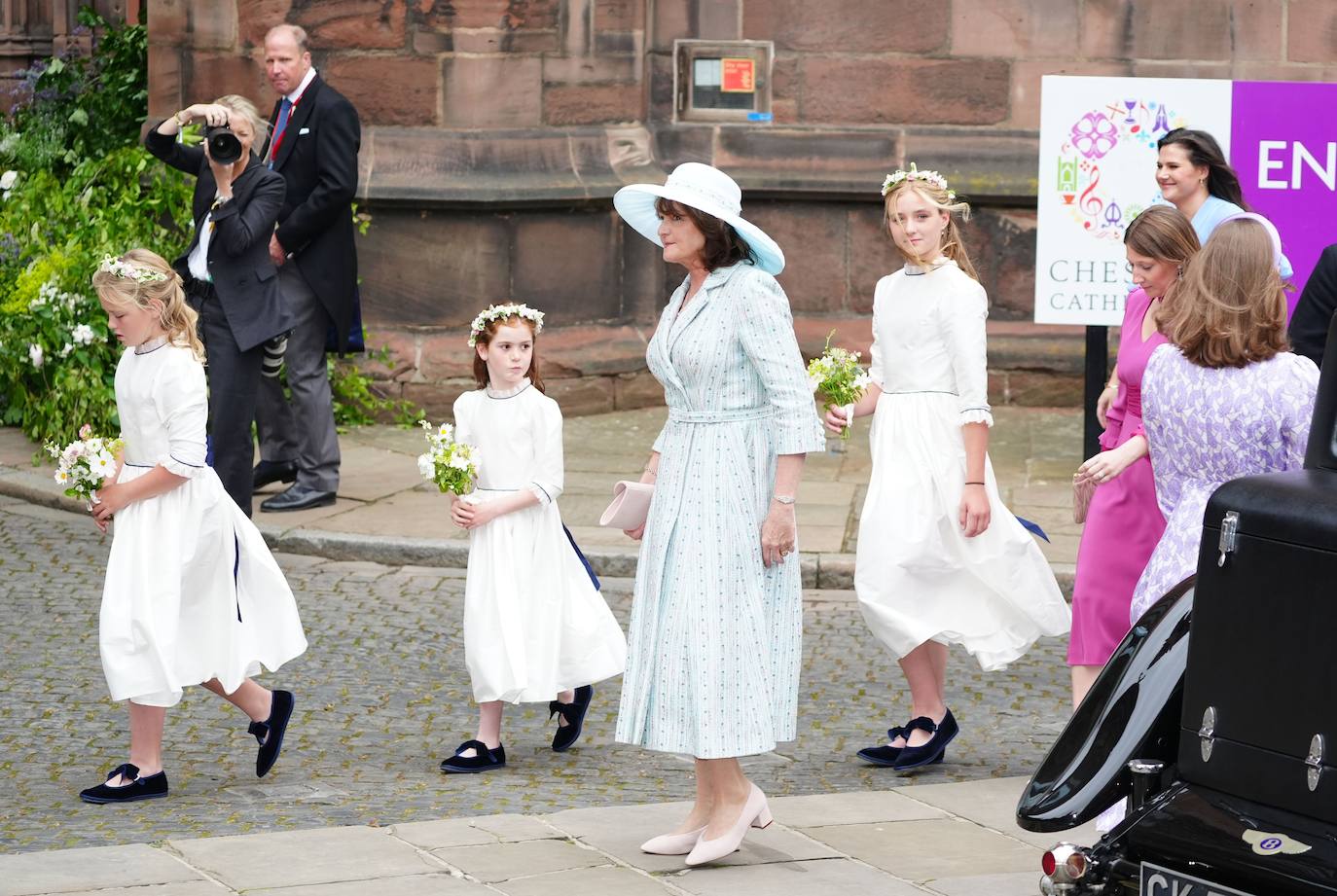 Las imágenes de la boda del duque de Westminster y Olivia Henson en Chester